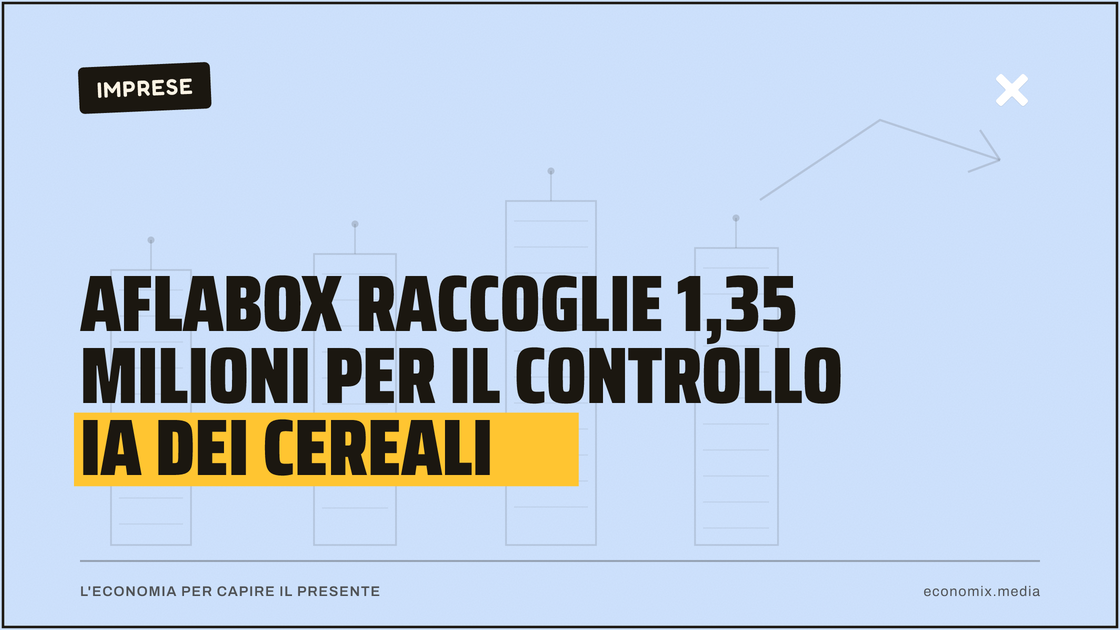 Aflabox raccoglie 1,35 milioni per il controllo IA dei cereali: immagine in evidenza per Economix