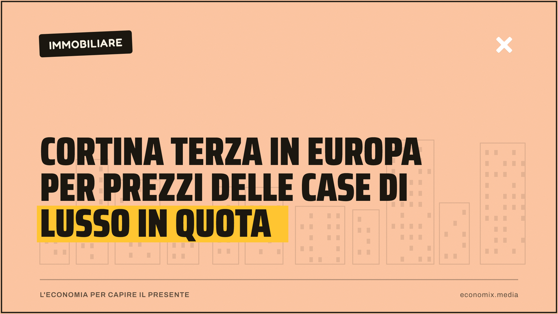 Cortina terza in Europa per prezzi delle case di lusso in quota: immagine in evidenza per Economix