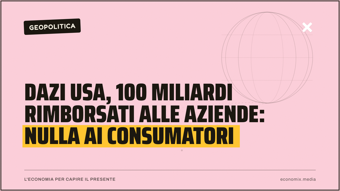 Dazi Usa, 100 miliardi rimborsati alle aziende: nulla ai consumatori: immagine in evidenza per Economix
