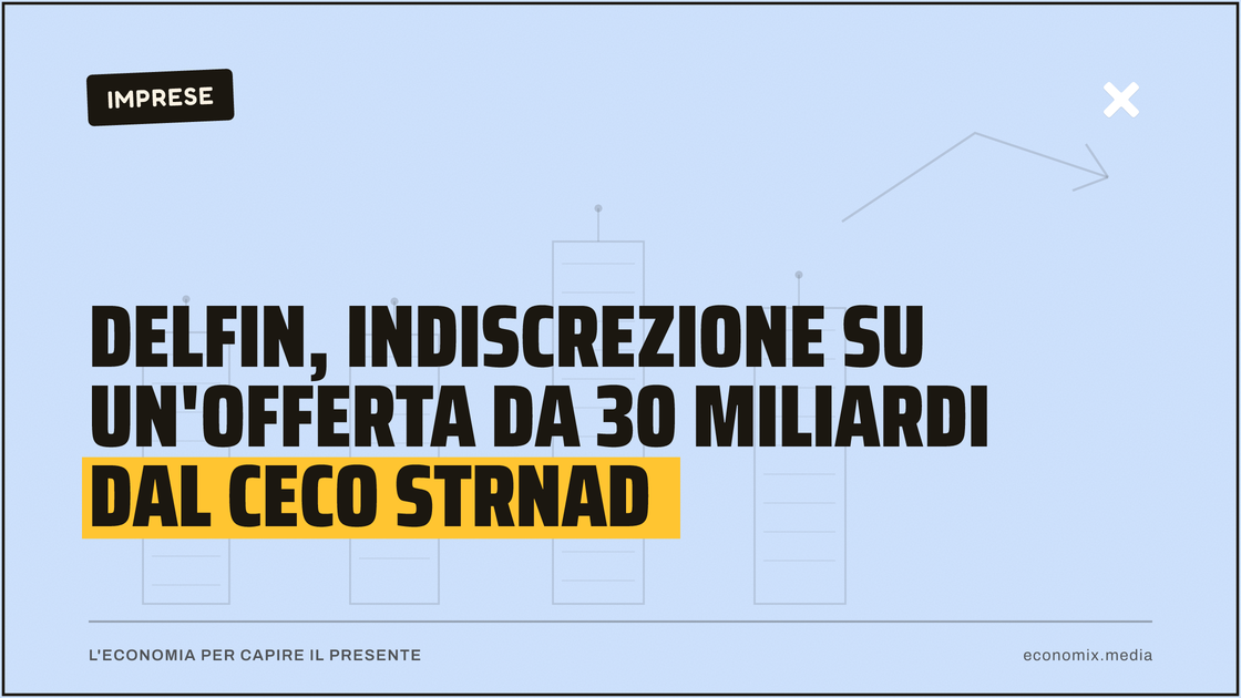 Delfin, indiscrezione su un'offerta da 30 miliardi dal ceco Strnad: immagine in evidenza per Economix