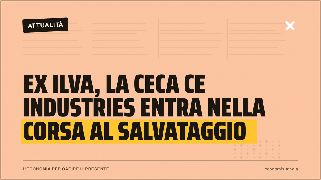 Ex Ilva, la ceca CE Industries entra nella corsa al salvataggio: immagine in evidenza per Economix