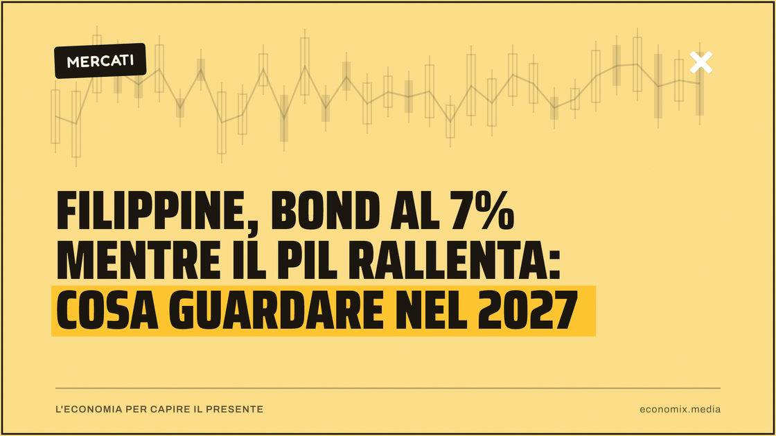 Filippine, bond al 7% mentre il PIL rallenta: cosa guardare nel 2027: immagine in evidenza per Economix