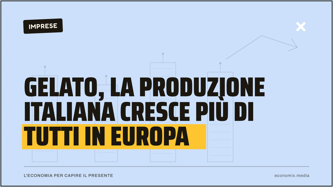 Gelato, la produzione italiana cresce più di tutti in Europa: immagine in evidenza per Economix