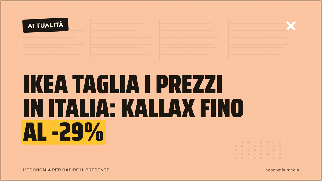 Ikea taglia i prezzi in Italia: Kallax fino al -29%: immagine in evidenza per Economix