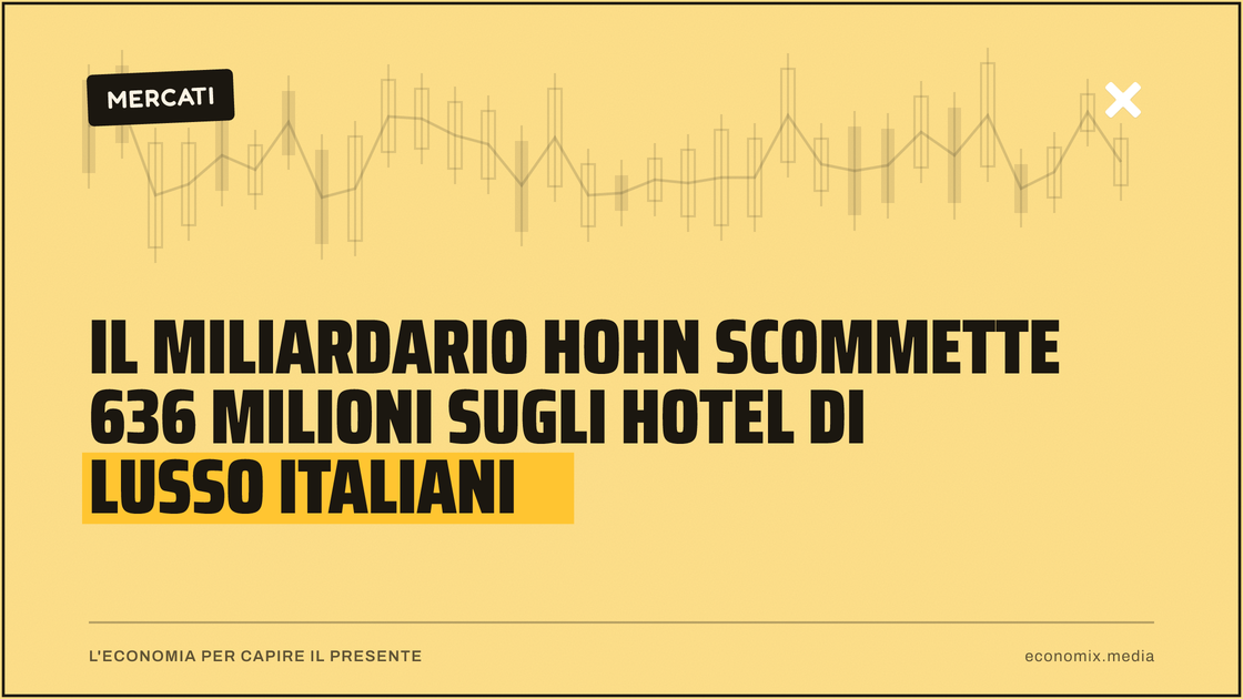Il miliardario Hohn scommette 636 milioni sugli hotel di lusso italiani: immagine in evidenza per Economix