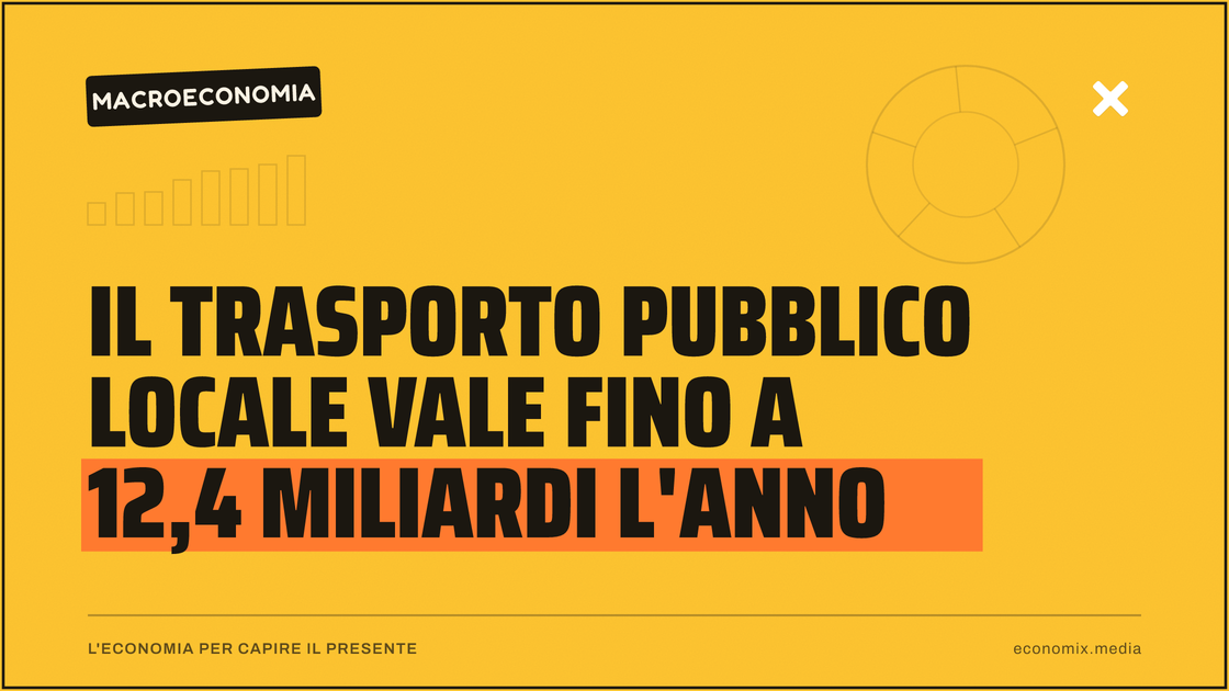 Il trasporto pubblico locale vale fino a 12,4 miliardi l'anno: immagine in evidenza per Economix