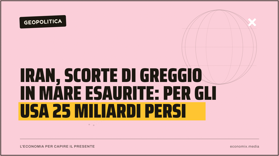Iran, scorte di greggio in mare esaurite: per gli Usa 25 miliardi persi: immagine in evidenza per Economix