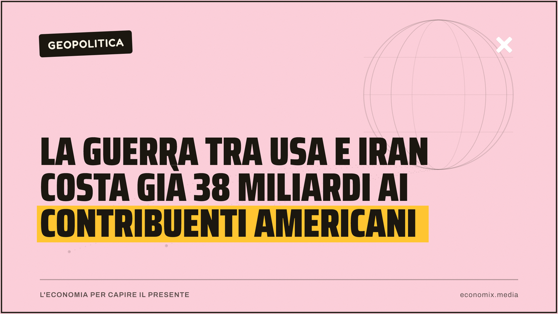 La guerra tra Usa e Iran costa già 38 miliardi ai contribuenti americani: immagine in evidenza per Economix