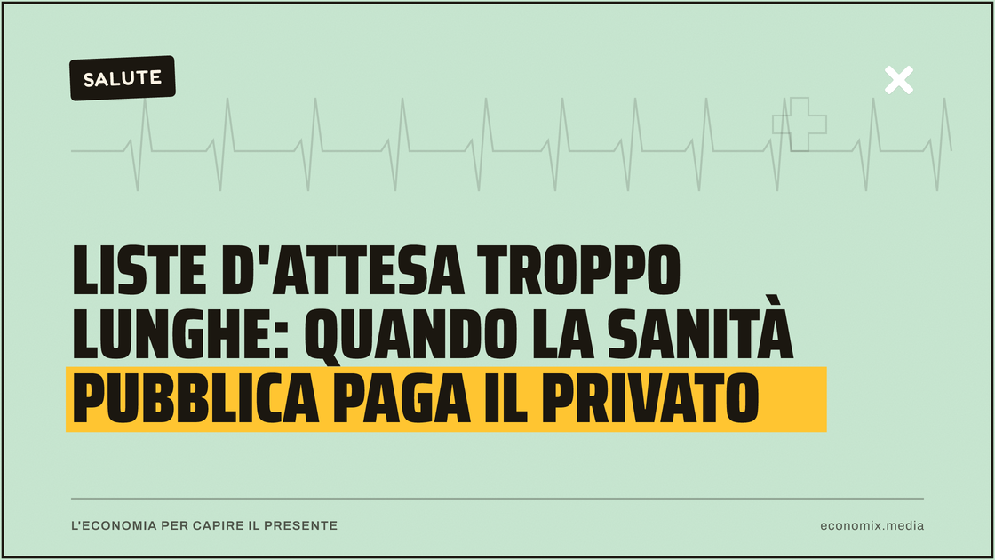 Liste d'attesa troppo lunghe: quando la sanità pubblica paga il privato: immagine in evidenza per Economix