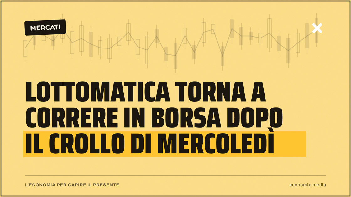 Lottomatica torna a correre in Borsa dopo il crollo di mercoledì: immagine in evidenza per Economix