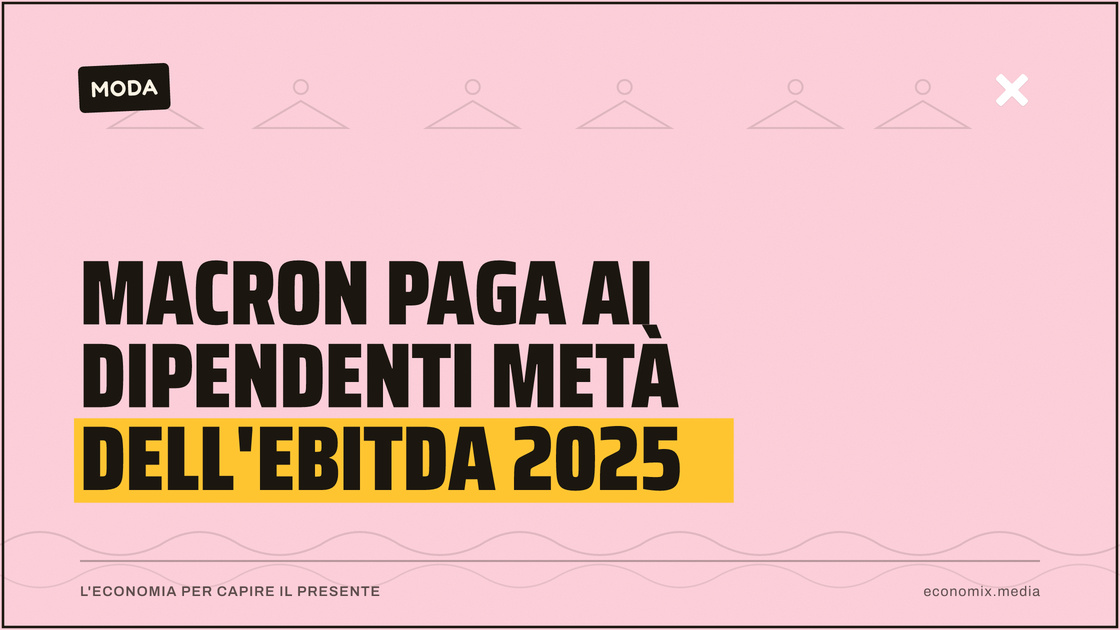 Macron paga ai dipendenti metà dell'ebitda 2025: immagine in evidenza per Economix