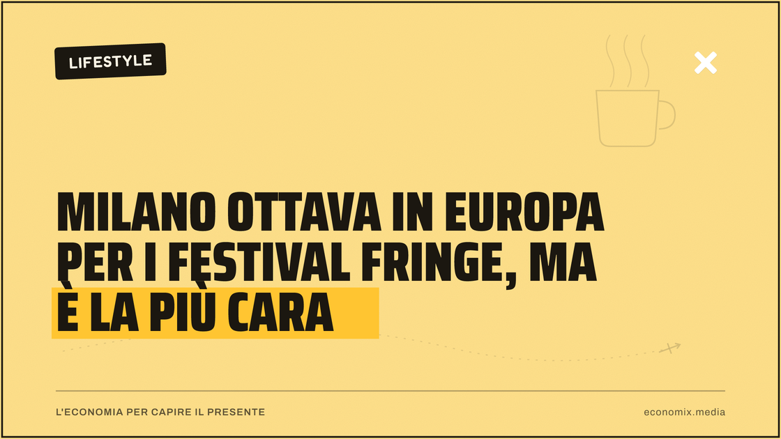 Milano ottava in Europa per i festival fringe, ma è la più cara: immagine in evidenza per Economix