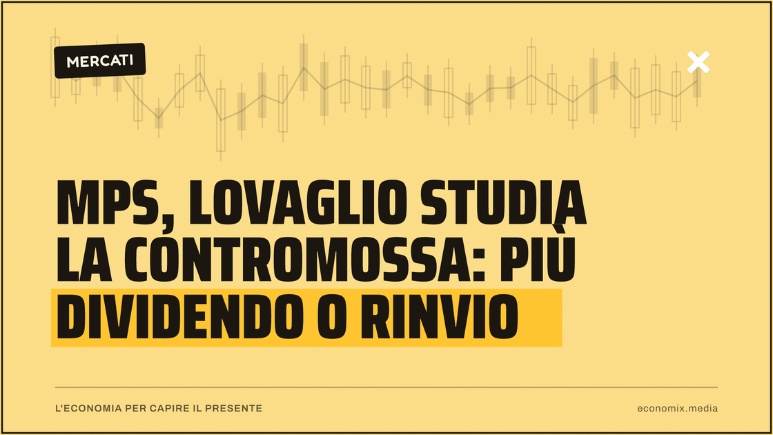 Mps, Lovaglio studia la contromossa: più dividendo o rinvio: immagine in evidenza per Economix