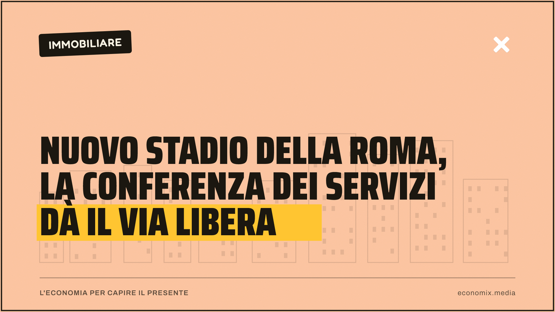 Nuovo stadio della Roma, la Conferenza dei servizi dà il via libera: immagine in evidenza per Economix