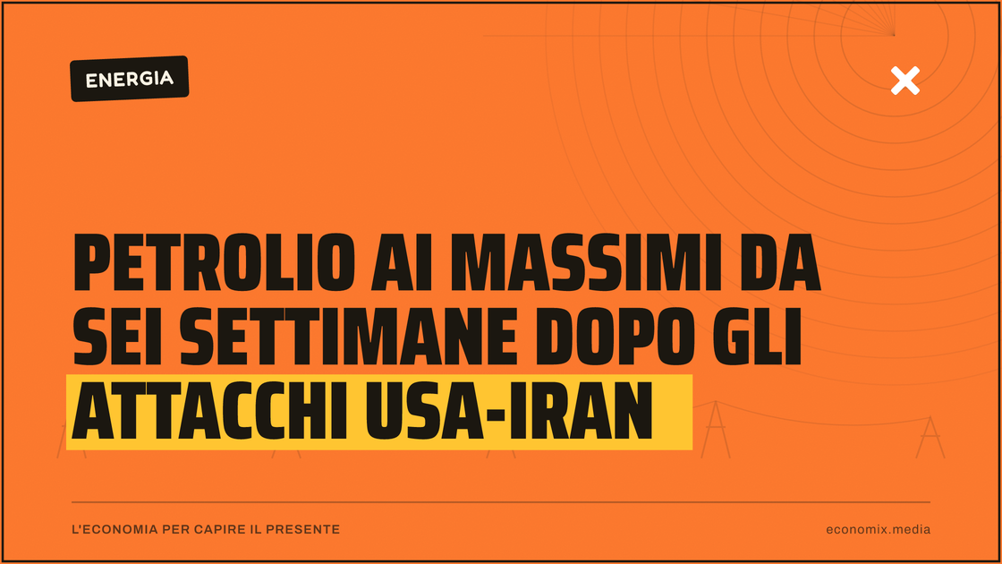Petrolio ai massimi da sei settimane dopo gli attacchi Usa-Iran: immagine in evidenza per Economix