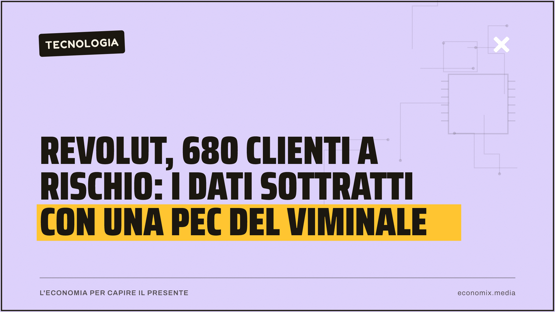 Revolut, 680 clienti a rischio: i dati sottratti con una Pec del Viminale: immagine in evidenza per Economix