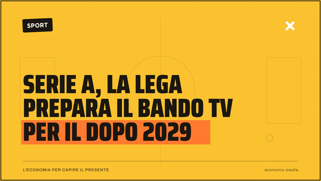 Serie A, la Lega prepara il bando tv per il dopo 2029: immagine in evidenza per Economix