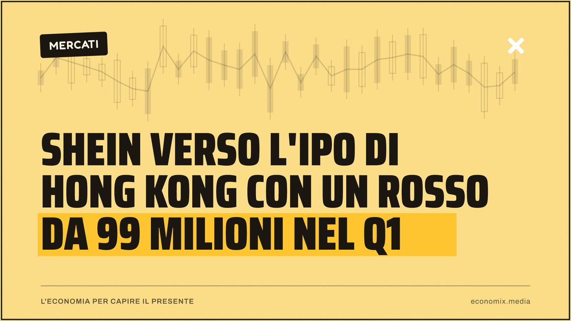 Shein verso l'Ipo di Hong Kong con un rosso da 99 milioni nel Q1: immagine in evidenza per Economix