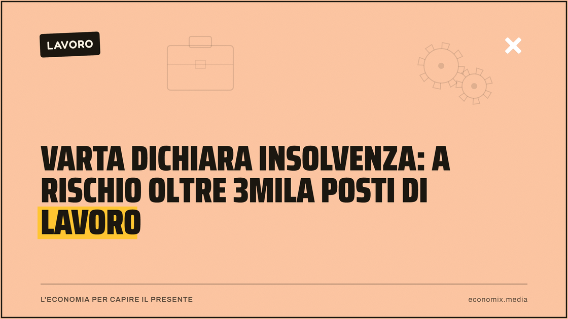 Varta dichiara insolvenza: a rischio oltre 3mila posti di lavoro: immagine in evidenza per Economix